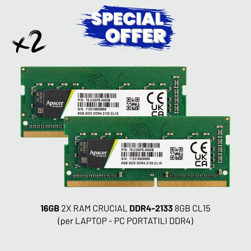 Nuova memoria ram apacer - memoria,