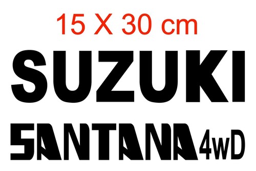 Adesivi suzuki santana 4wd - adesivi,