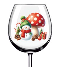 12 adesivi colorati Natale