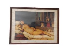 Quadro donna nuda letto - quadro,
