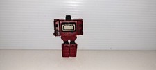 OROLOGIO ROBOT TRANSFORMERS KRONOFORM G1 DIACLONE QUARZO-ULTRA RARO ROSSO-VINTAGE