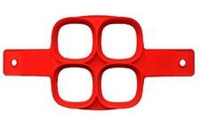 Stampo in silicone pancake 4 buchi torte uova fritte formine Quadrato I.90268