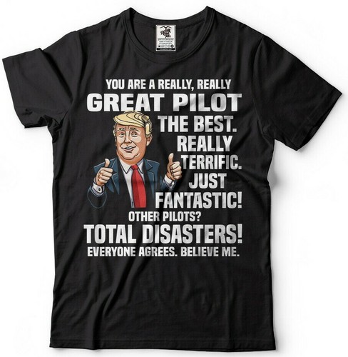 Maglietta pilot gifts donald - maglietta,