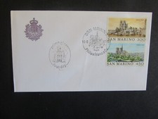 1982 FDC  SAN MARINO PARIGI