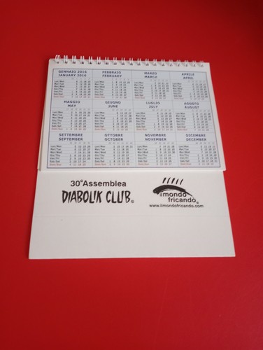 Diabolik calendario 2016 - 2016, 30