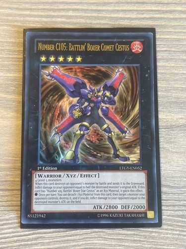 Yugioh numero c105 battlin - yugioh,