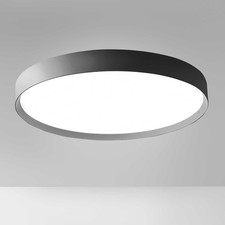 Ava plafoniera grande led nero