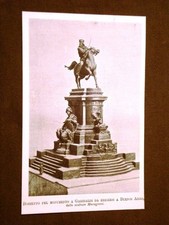 Bozzetto di Maccagnani del 1899 Per il monumento a Garibaldi in Buenos Aires