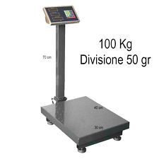 BILANCIA BILICO ELETTRONICA BASCULA LCD DIGITALE PROFESSIONALE 100KG