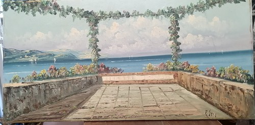 Quadro olio tela grande - quadro, su