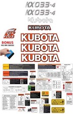Adatto per KUBOTA KX033-4 Kit