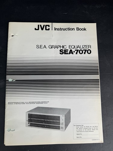 Jvc sea 7070 a - jvc, sea-7070