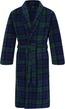 Vestaglia Uomo in Pile, Tartan Scozzese