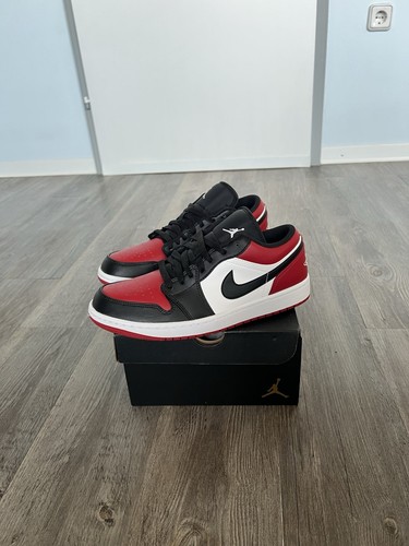 Air jordan low bred toe - low, nero