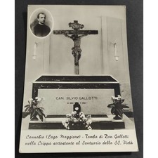 Cartolina Cannobio (Lago Maggiore) - Tomba di Don Gallotti