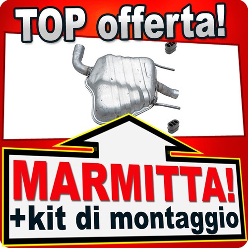 Silenziatore posteriore per - posteriore,