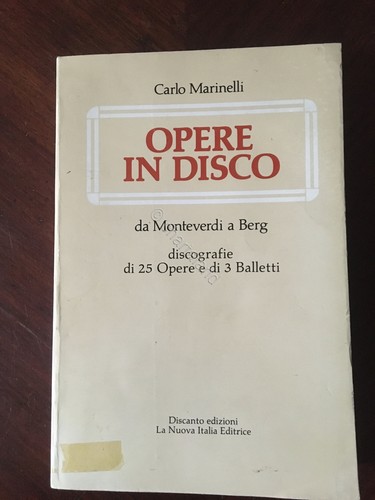 Musica marinelli opere in - musica,