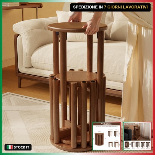 Set sgabelli legno - 4,