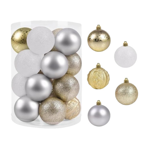 Palle natale con - con, ganci