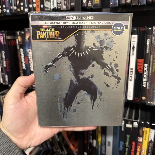 Black panther uhd blu ray - black,