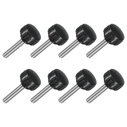 8pcs 25mm pomello serrato - m5,