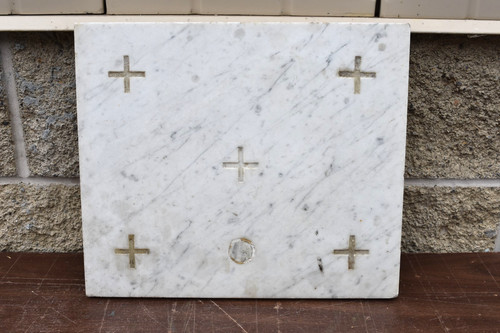 Antica pietra altare in - pietra,