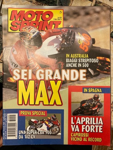 Moto sprint 1998 biaggi - moto,