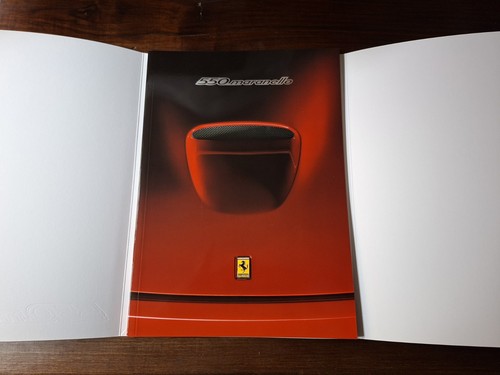 Ferrari 550 maranello brochure - ferrari,
