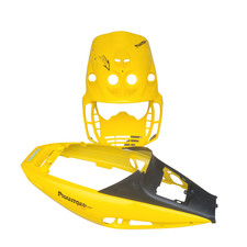 Carene scudo codone coprimanubrio MALAGUTI F12 PHANTOM giallo 1° serie 1994-2001