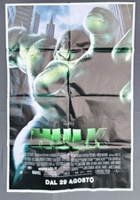 MANIFESTO poster 2F  HULK ang lee marvel ferrigno lou bana connelly nolte   R112