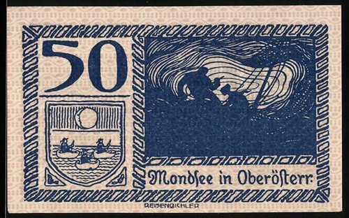 Notgeld mondsee 1920 50 - notgeld,
