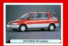 AUTO 2000 - Panini 1999 -Figurina-Sticker- n.150 - HYUNDAI SANTAMO