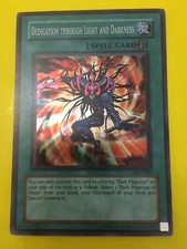 YU GI OH CARTA DEDICATION