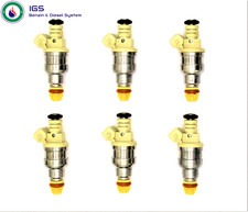 6 iniettori iniettori Bosch 0280150414 BMW E34 E36 320i 520i M50 B20