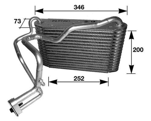 Evaporatore climatizzatore - evaporatore,,