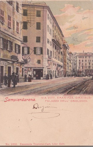 Genova sampierdarena via - -, sampierdarena,