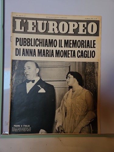 1954 europeo settimanale - 7/1954, l'europeo
