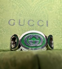 Anello Gucci ad incastro GG