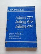 Ducati INDIANA 750 650 350 1987 manuale officina originale