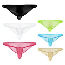 Bikini intimo uomo slip boxer mutandine rigonfiamento marsupio da notte maglia clubwear