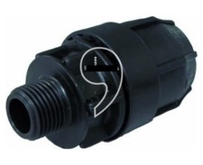 NIPLES POLIETILENE MASCHIO DA 20mm A 110mm NUPI