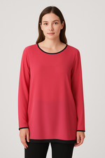 BLUSA DONNA RAGAZZA VOILE