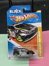 Hot Wheels 11 Ken 2011 Blocco Ford Fiesta Nero #40/244