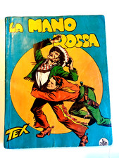 TEX N° 1 LA MANO ROSSA INCENSURATO -LEGGI DESCRIZIONE