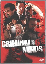 criminal minds sesta serie stagione 6	6 dvd	italiano inglese francese nuovo