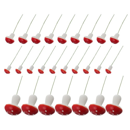 Pcs funghetti decorativi - 50,