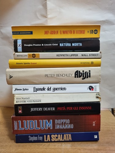 Libri vari offerta volumi - vari, 10