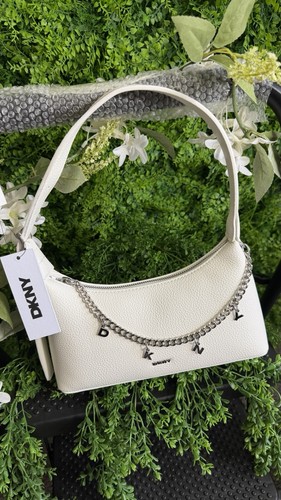 Borsa tracolla dkny bianca - dkny,