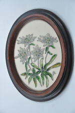 Antico Dipinto Su Vetro, Fiore