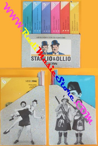 Box vhs film - box, stanlio